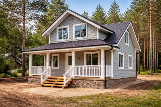 Современные и надёжные каркасные дома Донецк