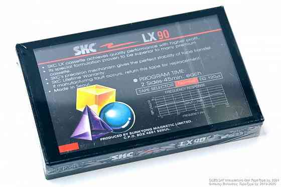 Аудиокассета SKC LX 90 Донецк