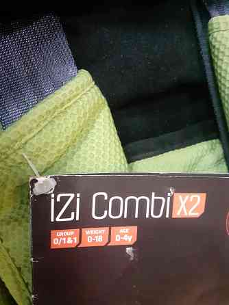 Автокресло BeSafe IZI Combi Green/Black группы 0-1 Донецк