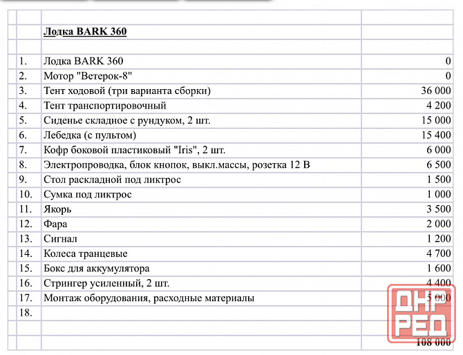 Лодка пвх BARK-360 с мотором Донецк - изображение 8