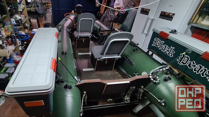 Лодка пвх BARK-360 с мотором Донецк - изображение 2