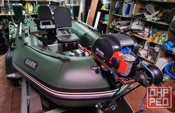 Лодка пвх BARK-360 с мотором Донецк - изображение 5