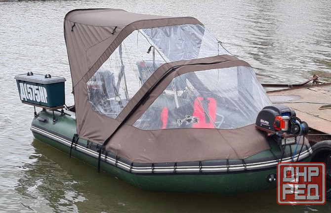 Лодка пвх BARK-360 с мотором Донецк - изображение 1