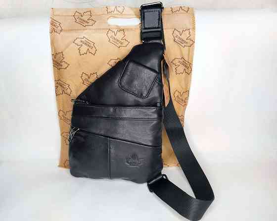 Необычная Сумка-слинг (нагрудная) из натуральной кожи Донецк