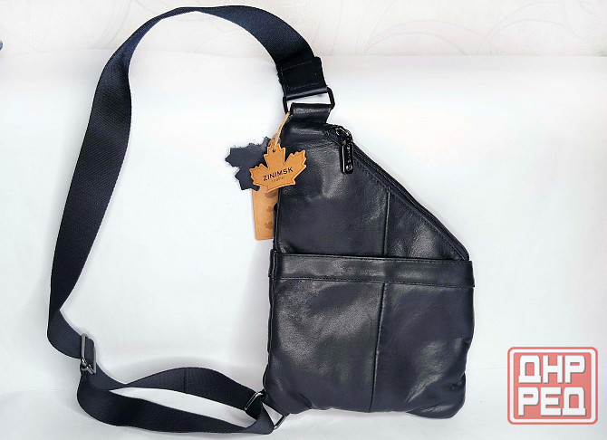 Необычная Сумка-слинг (нагрудная) из натуральной кожи Донецк - изображение 2