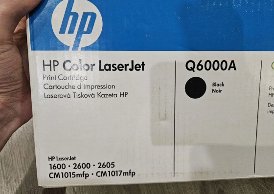 Картридж HP q6000a новый, черный Донецк