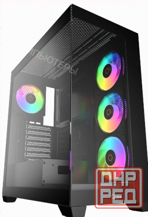 Корпус Ocypus Gamma C72 Bk Argb (Gamma-C72-Bkd400xx-Gl) [арт-8528] Донецк - изображение 1