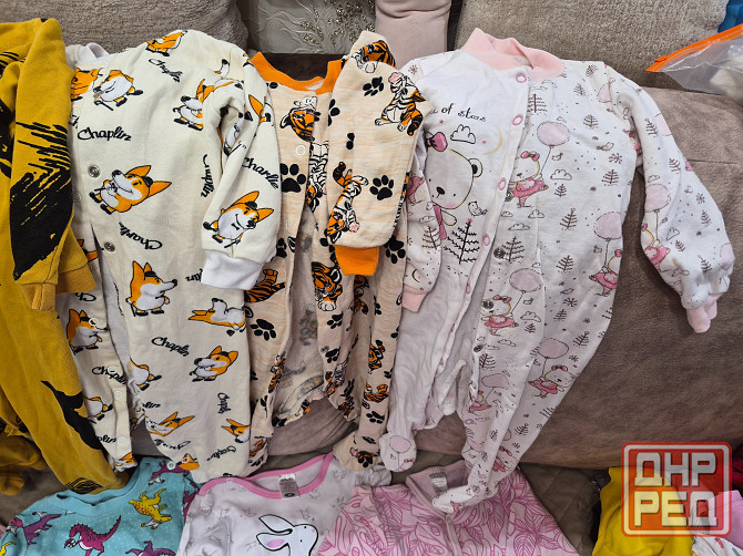 Человечки, пижамки до 86 р Макеевка - изображение 1