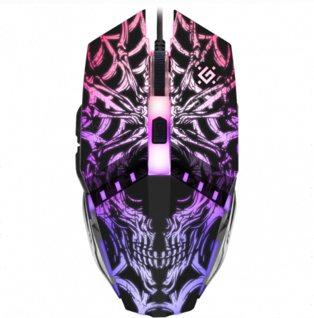 Мышь Defender Prototype Gm-670l, черный (52670) оптический, 2400 Dpi, Usb - арт-8723 Макеевка