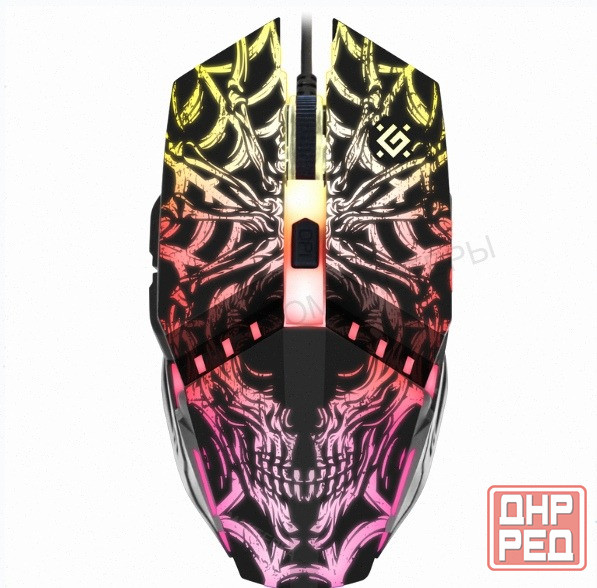 Мышь Defender Prototype Gm-670l, черный (52670) оптический, 2400 Dpi, Usb - арт-8723 Макеевка - изображение 2