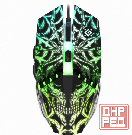 Мышь Defender Prototype Gm-670l, черный (52670) оптический, 2400 Dpi, Usb - арт-8723 Макеевка - изображение 3