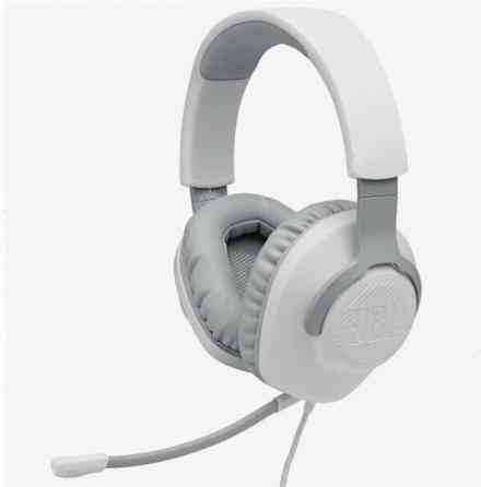 Игровые наушники Jbl Quantum 100 White (Jblquantum100wht) [арт-6484] Макеевка