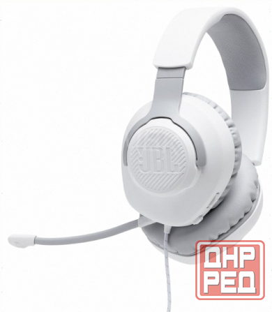 Игровые наушники Jbl Quantum 100 White (Jblquantum100wht) [арт-6484] Макеевка - изображение 2