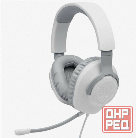 Игровые наушники Jbl Quantum 100 White (Jblquantum100wht) [арт-6484] Макеевка - изображение 1