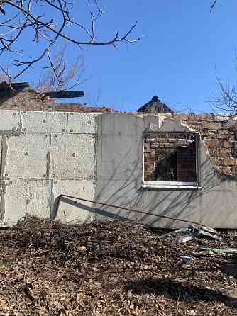 Продается дом после пожара с привазированной землей Донецк