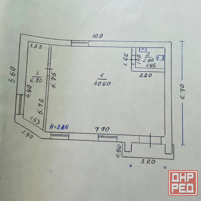 Продается коммерческого отдельно-стоящее помещение г. Макеевка Горняцкий район (м-н Мирный) Макеевка - изображение 2