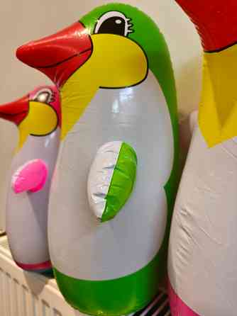 Пингвин-неваляшка надувной Донецк