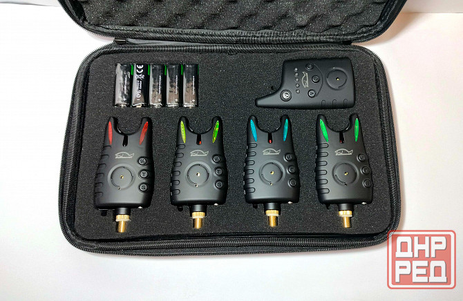 Набор электронных сигнализаторов поклёвки 4+1 (с пейджером) Донецк - изображение 2