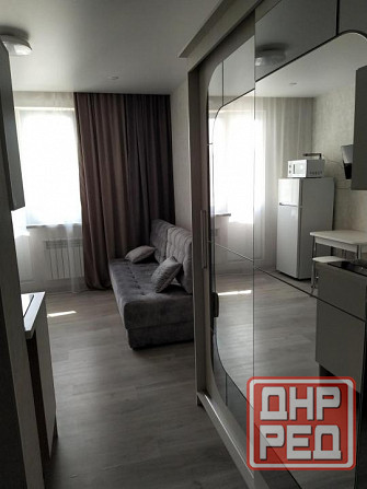 дается уютная однокомнатная квартира в Калининском районе города Донецк. Ориентир парк Гулливер ул. Донецк - изображение 3