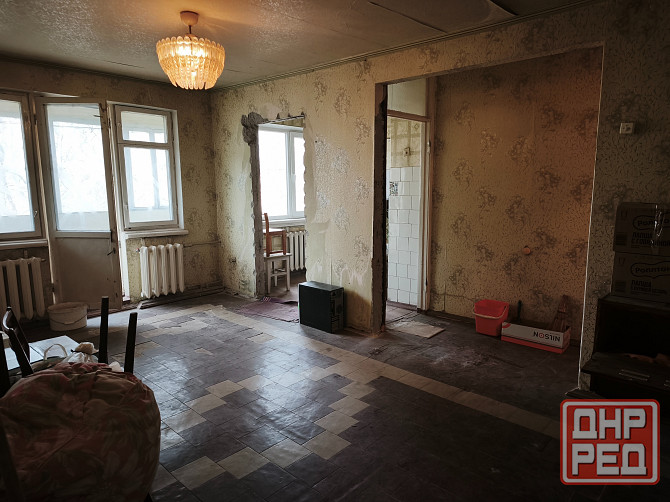 Продажа 3 х к квартиры Калининский р-н ( под ремонт) Донецк - изображение 4