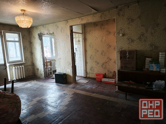 Продажа 3 х к квартиры Калининский р-н ( под ремонт) Донецк - изображение 1