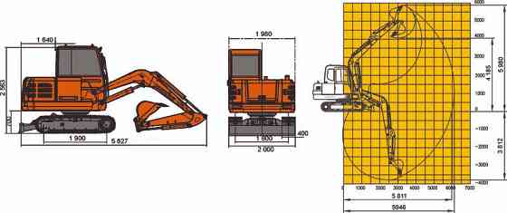 Экскаватор LonKing CDM6060 6т. Донецк