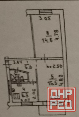 Продаю 2-х комнатную квартиру в Куйбышевском районе, пр. Кремлёвский, 21 больница Донецк - изображение 1
