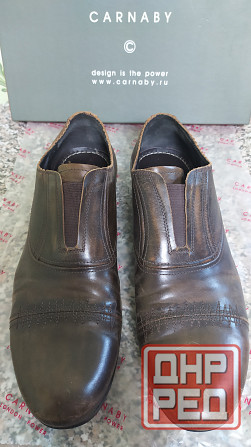 Мужские кожаные туфли Донецк - изображение 3