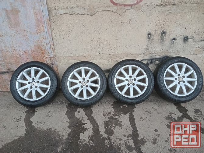 Продаю комплект колёс р 16 на фольцваген,оригинальные Донецк - изображение 1