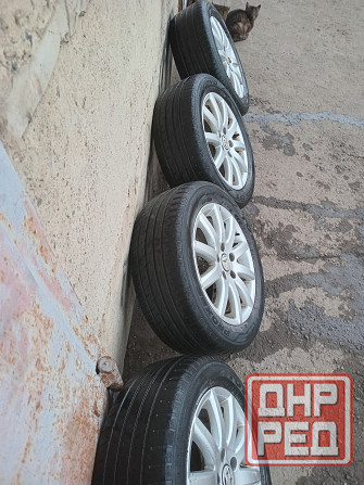 Продаю комплект колёс р 16 на фольцваген,оригинальные Донецк - изображение 4