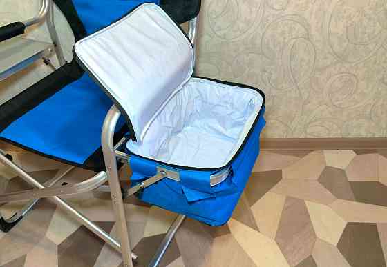 Кресло складное со столиком и термосумкой (съемной) Донецк