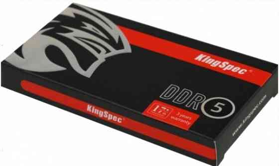 Оперативная память So-Dimm Kingspec Ddr5 8gb 4800mhz Ks4800d5n11008g Rtl Pc5-38400 Cl40 Dimm 288-Pin Донецк