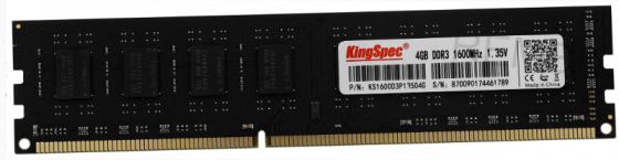 Оперативная память Kingspec Ddr3l 4gb 1600mhz Pc-12800 Cl11 (Ks1600d3p13504g), арт-9272 Донецк