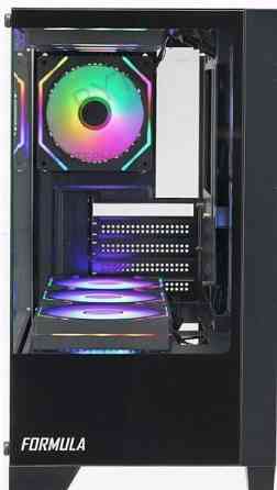 Корпус Matx Formula Crystal Z1m, Mini-Tower, без бп, черный [Cristal Z1m], арт-1290 Макеевка