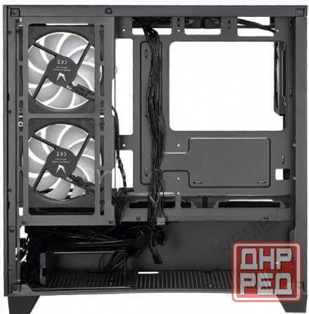 Корпус Matx Formula Crystal Z1m, Mini-Tower, без бп, черный [Cristal Z1m], арт-1290 Макеевка - изображение 2