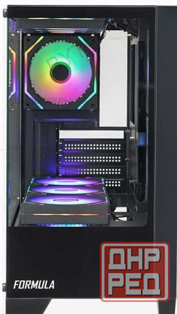 Корпус Matx Formula Crystal Z1m, Mini-Tower, без бп, черный [Cristal Z1m], арт-1290 Макеевка - изображение 3