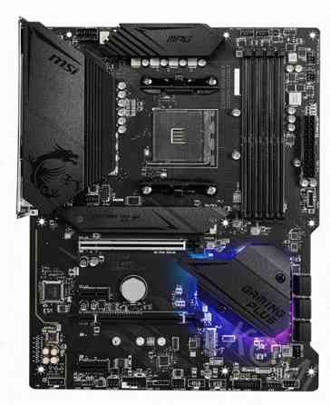 Материнская плата Msi Mpg B550 Gaming Plus Soc-Am4 Amd B550 4xddr4 Atx Ac`97 8ch(7.1) Gblan Raid+Hdm Донецк