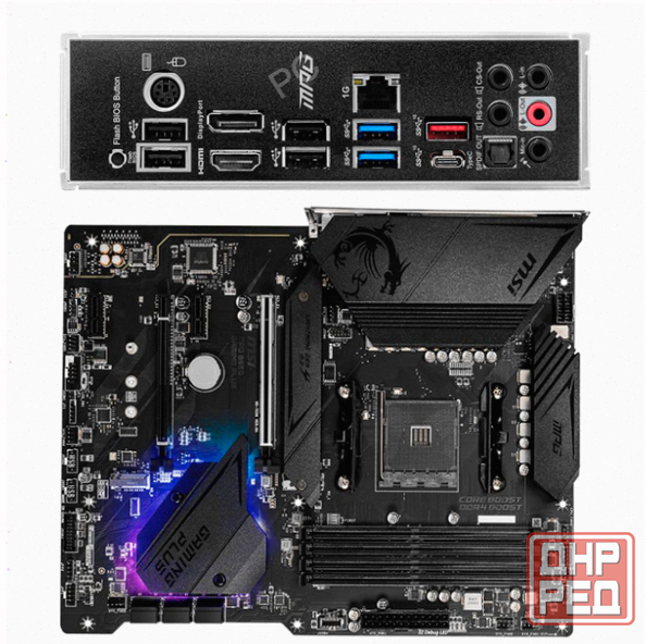 Материнская плата Msi Mpg B550 Gaming Plus Soc-Am4 Amd B550 4xddr4 Atx Ac`97 8ch(7.1) Gblan Raid+Hdm Донецк - изображение 3