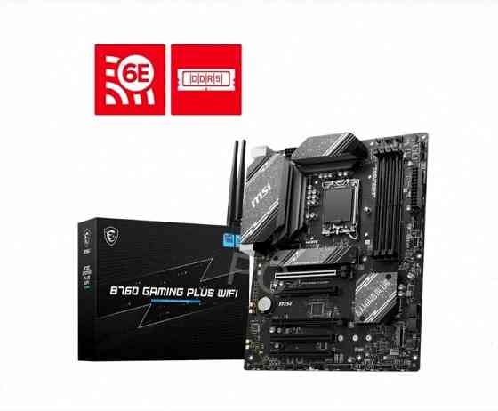 Материнская плата Msi B760 S1700 Atx B760 Gaming Plus Wifi Lga 1700 арт-5899 Донецк