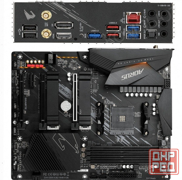 Материнская плата Gigabyte B550 Aorus Elite Ax V2 (B550 Aorus Elite Ax V2) [арт-5338] Донецк - изображение 2