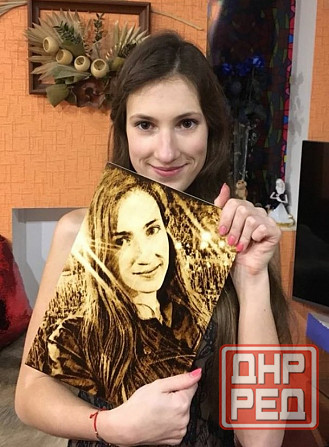 Портрет на дереве по фото | Выжженный портрет | Подарок Макеевка - изображение 2