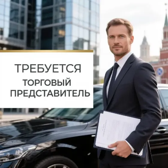 Торговой компании, требуется Торговый представитель Донецк