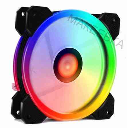 Вентилятор игровой Dt-Gf12025rgb для компьютерного корпуса с подсветкой Rgb - арт-4006 Донецк