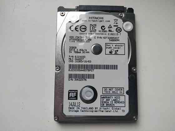 Жёсткий диск 320GB. Hitachi. Макеевка