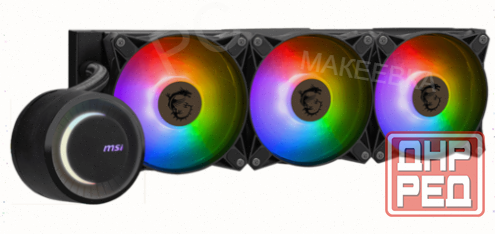 Система водяная охлаждения Msi Mag Coreliquid E360 черная, арт-1615 Макеевка - изображение 1