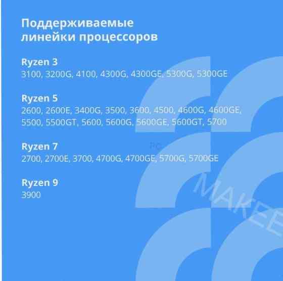 Материнская плата Cbr Mb-Arb450-Blk Micro-Atx, арт-4907 Макеевка