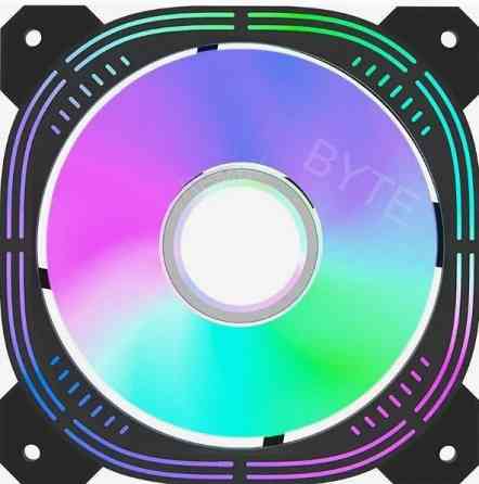 Вентилятор для корпуса Formula Nulight 12bk Rgb 120х120x25 черный 3-Pin 4-Pin (Molex) 19.06дб (Nulig Макеевка