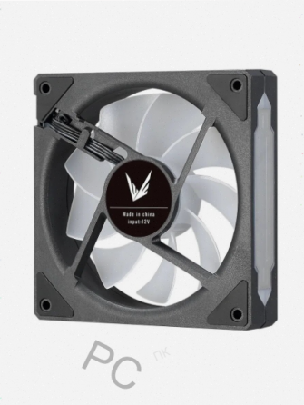 Кулер Formula Floe 12bk Arpw Argb 120x120x25mm черный, арт-2674 Макеевка