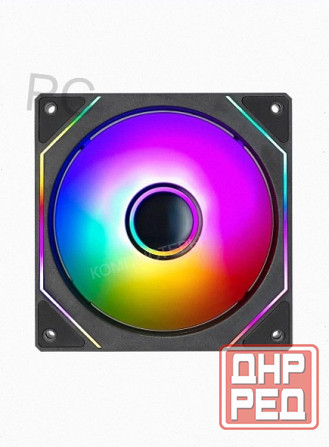 Кулер Formula Floe 12bk Arpw Argb 120x120x25mm черный, арт-2674 Макеевка - изображение 3