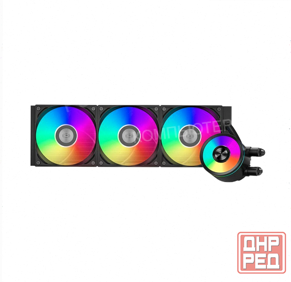 Система жидкостного охлаждения Pccooler Da360 Pro Argb Bk, арт-8232 Донецк - изображение 1
